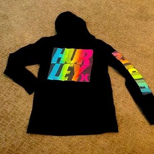 Youth Hurley Hooded Long Sleeved Tee